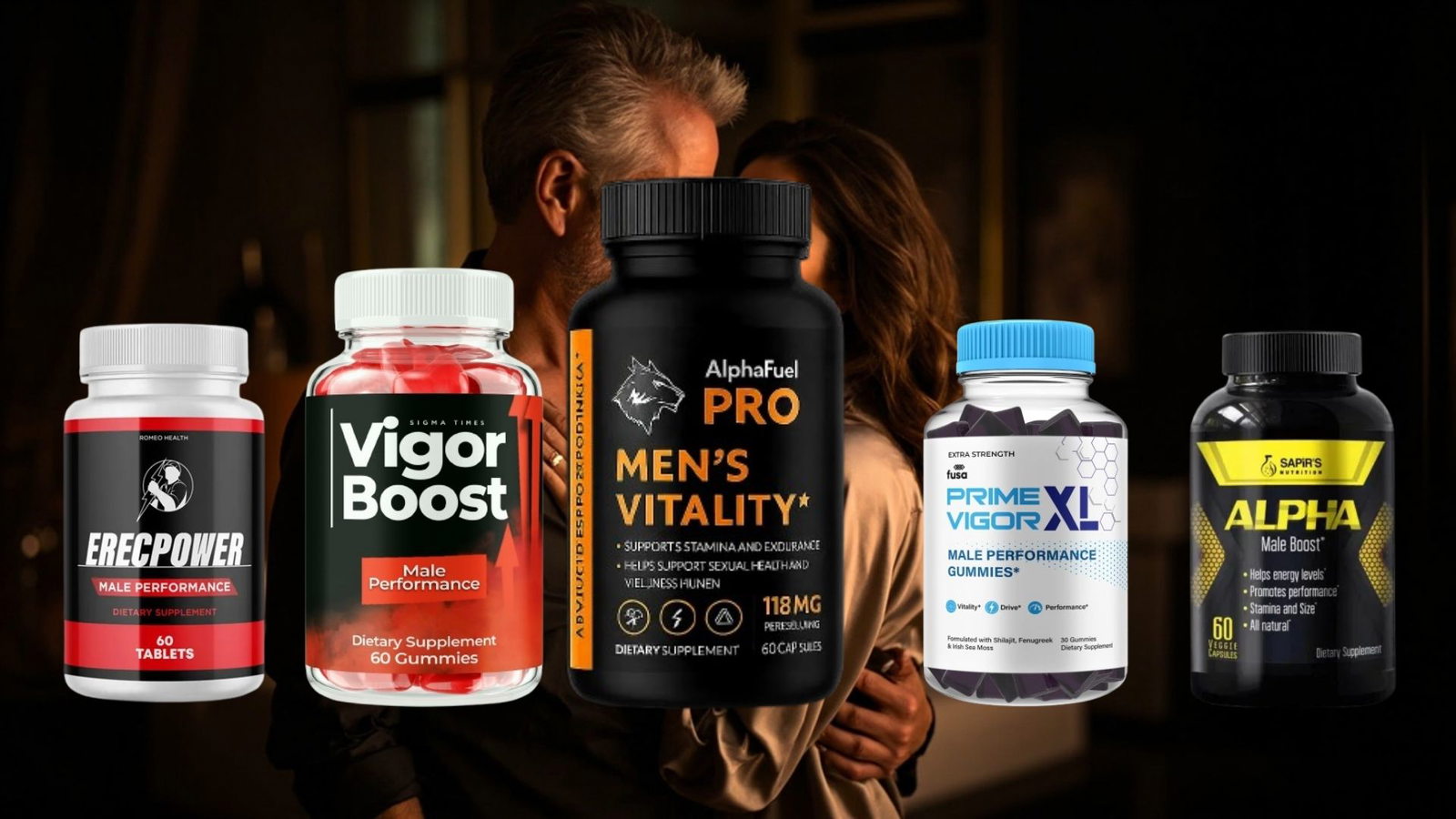 Top 5 Male Performance Supplements 2026